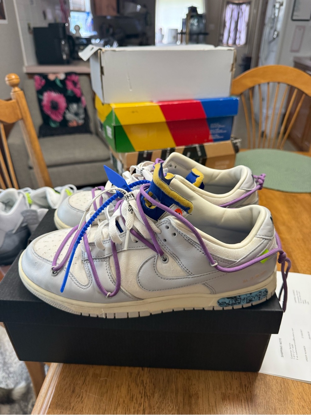 Off white dunks lot 48